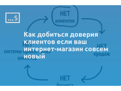 Как добиться доверия клиентов если ваш интернет-магазин совсем новый